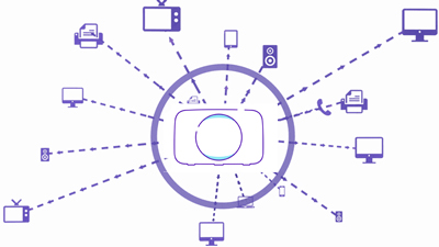 illustration image of multiple digital devices 