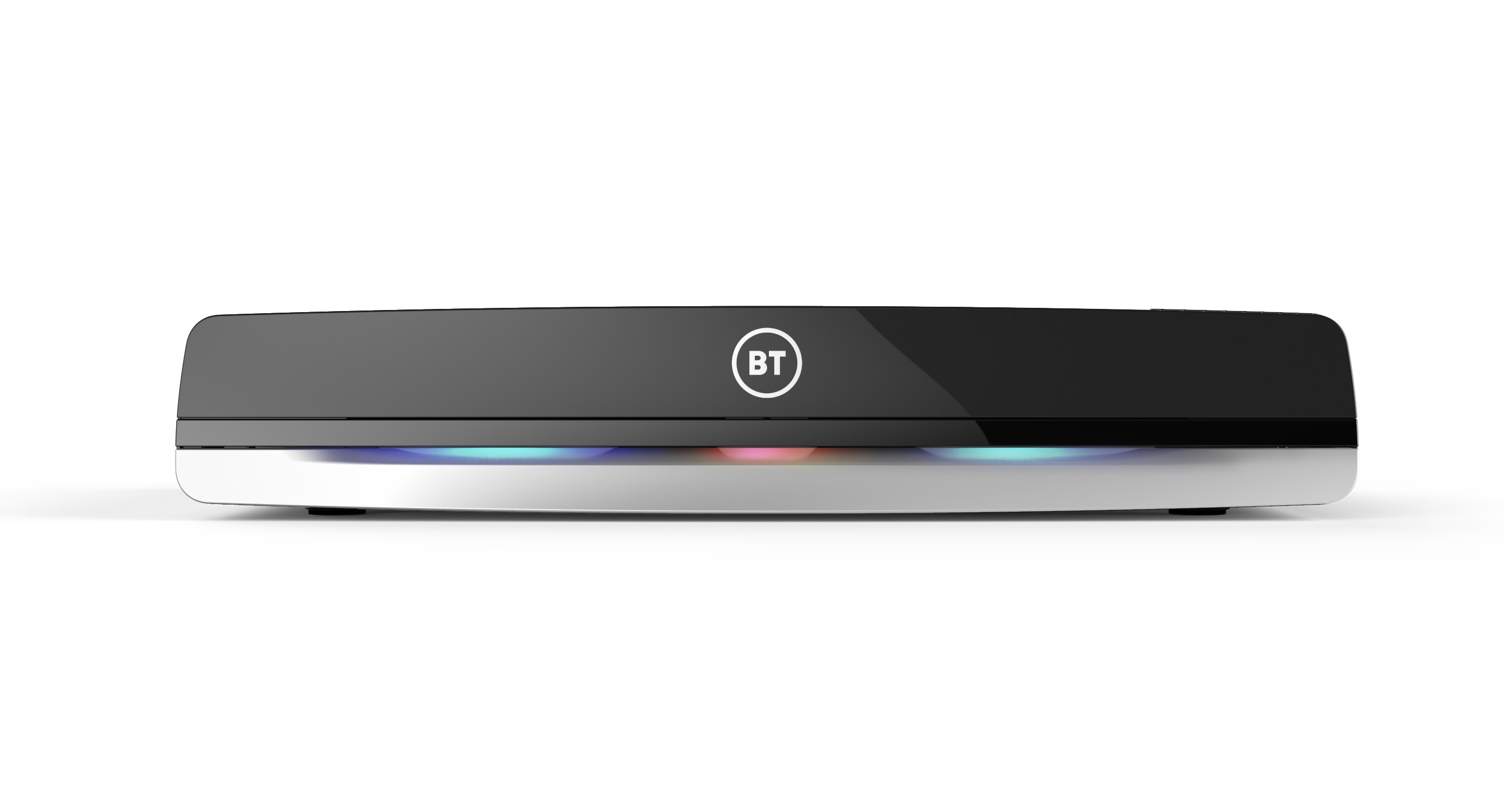 BT TV Box version G4 on white background 