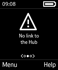 No link to Hub