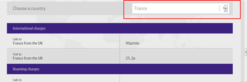 Mobile and international call pricer