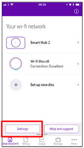 Changing the admin password on the BT Smart Hub 2